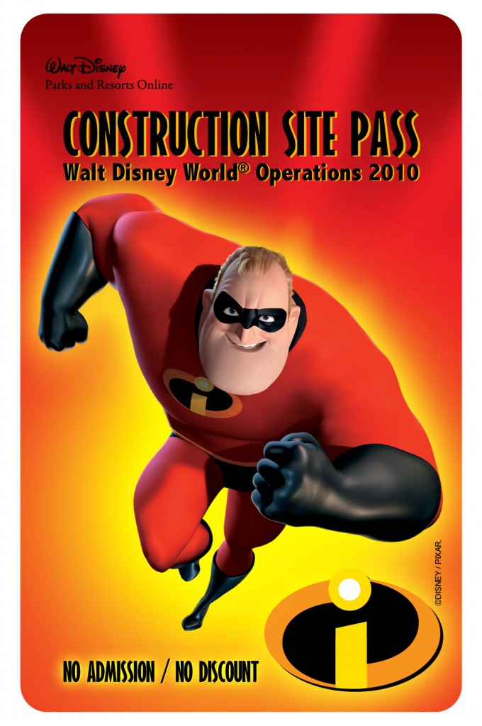 WDW Operations Construction Site Pass