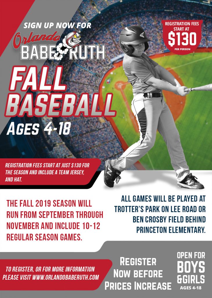 Orlando Babe Ruth Fall Flyer